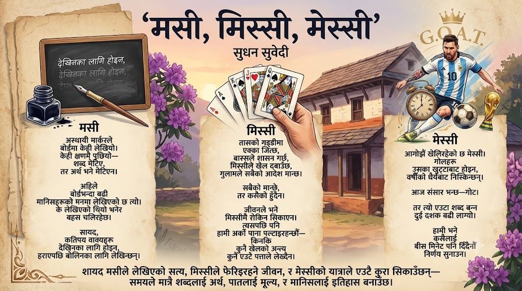 मसी, मिस्सी, मेस्सी